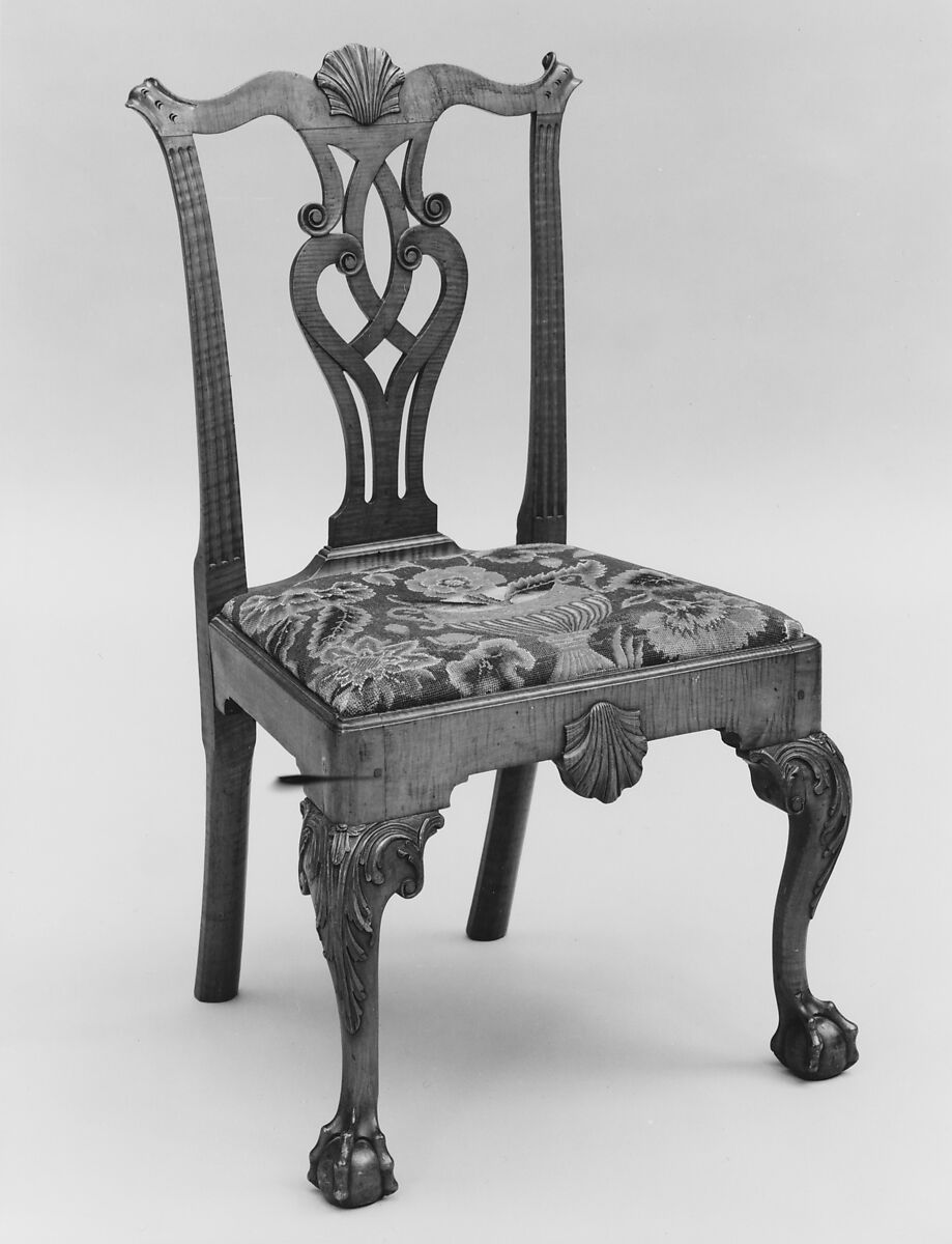 Side Chair, Maple, Atlantic white cedar, American