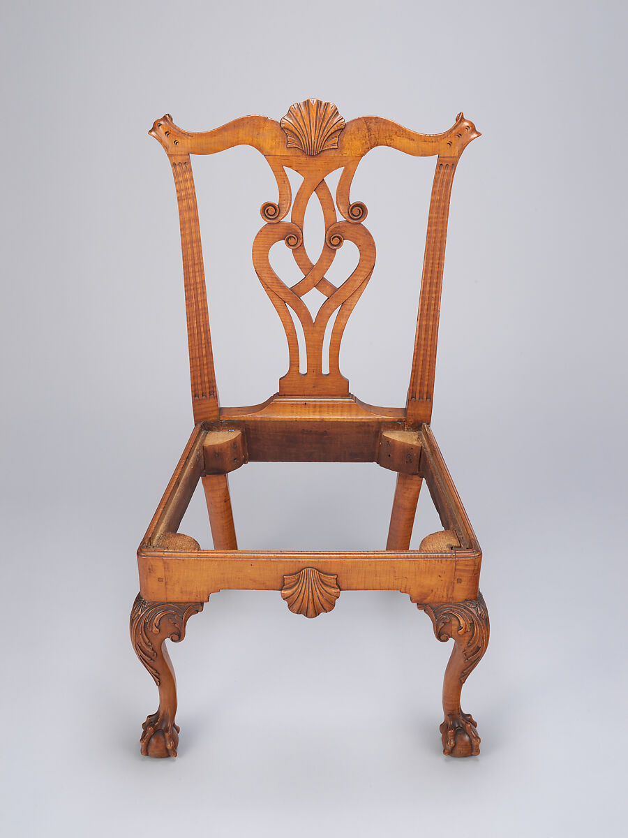 Side Chair, Maple, Atlantic white cedar, American
