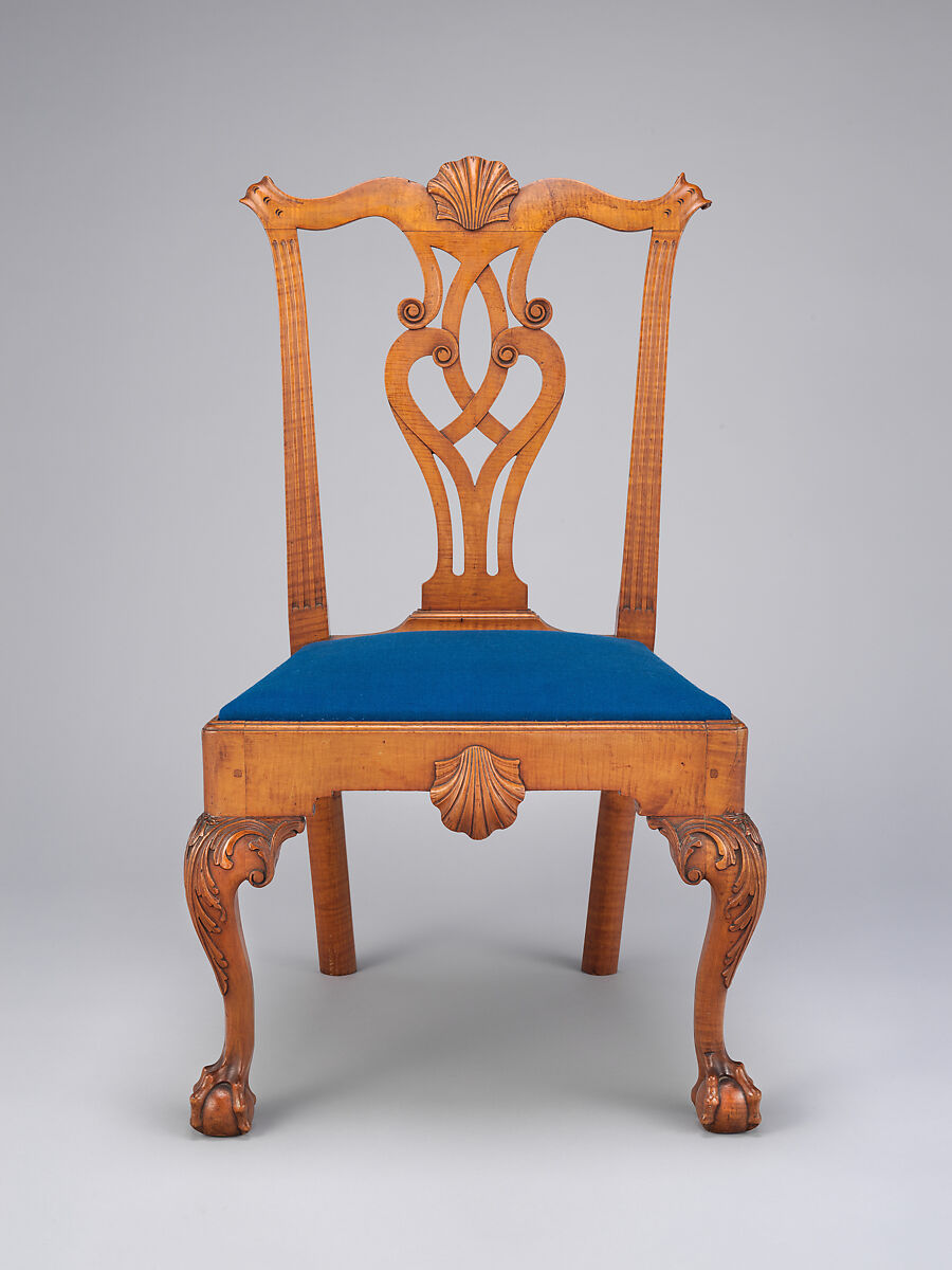 Side Chair, Maple, Atlantic white cedar, American