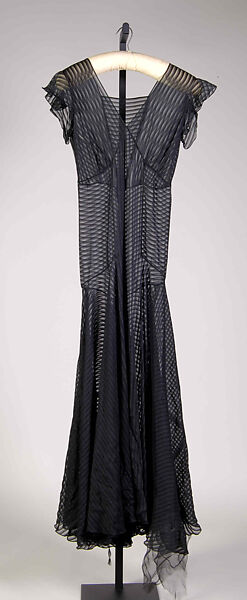 Evening ensemble, Attributed to Elizabeth Hawes (American, Ridgewood, New Jersey 1903–1971 New York), Silk, American