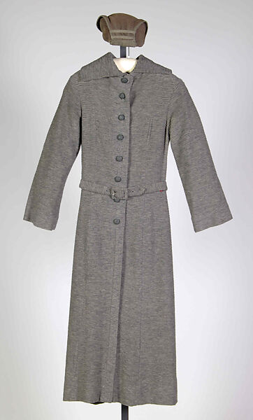 Dress, Saks Fifth Avenue (American, founded 1924), Wool, American 