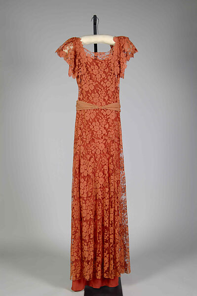 Evening dress, Bergdorf Goodman (American, founded 1899), Silk, American 