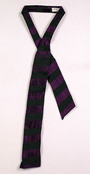 Cravat, W.K. Gilbert &amp; Company, Silk, American 