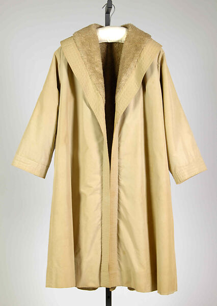 "Storm Coat", Bonnie Cashin (American, Oakland, California 1908–2000 New York), Cotton, wool, American 