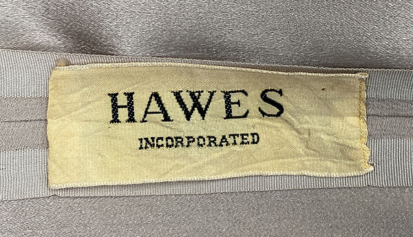 Dinner dress, Hawes Incorporated (American, 1928–40; 1947–48), Silk, American