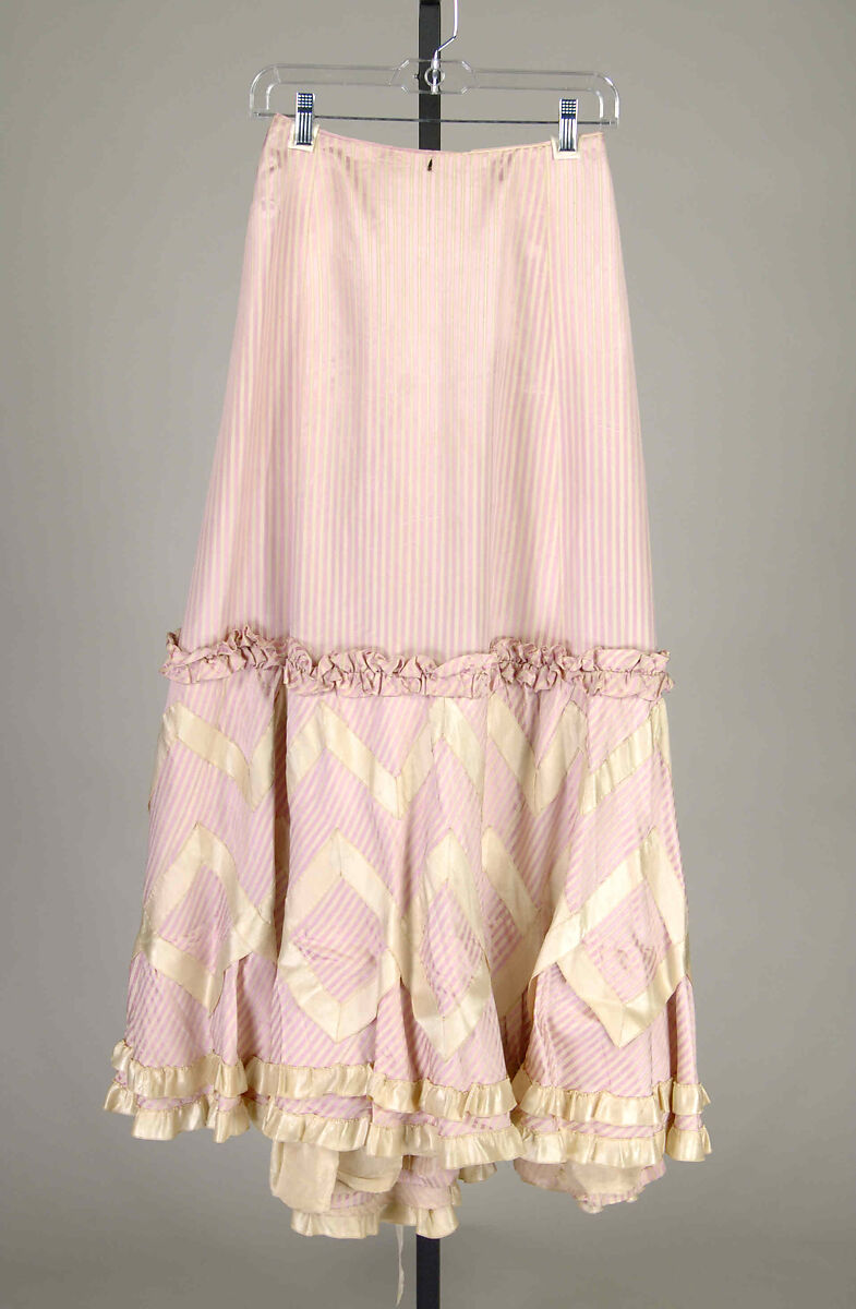 Petticoat, Silk, American 