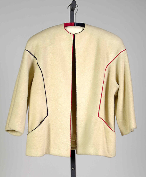 Jacket, Vera Maxwell (American, 1901–1995), Wool, American 