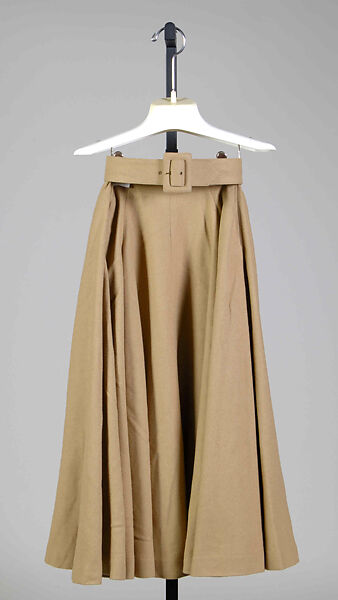 Skirt, Wool, silk, American 