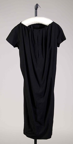 Dress, Norman Norell (American, Noblesville, Indiana 1900–1972 New York), Wool, American
