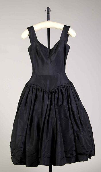 Cocktail dress, Norman Norell (American, Noblesville, Indiana 1900–1972 New York), Silk, American 