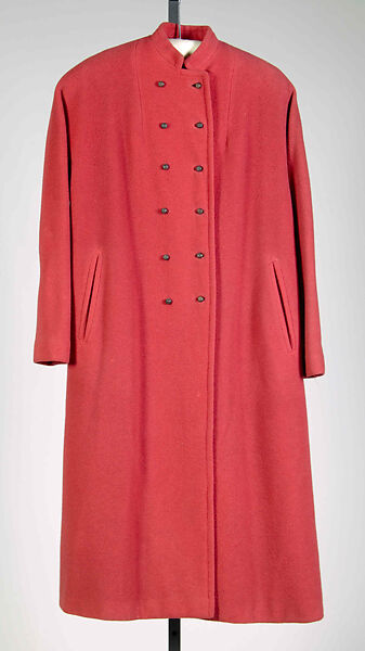 Coat, Vera Maxwell (American, 1901–1995), Wool, American 