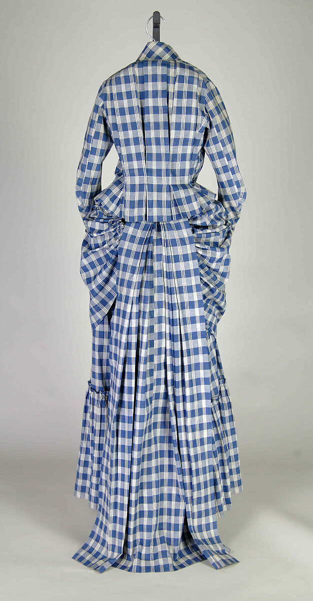 Morning dress, Cotton, American