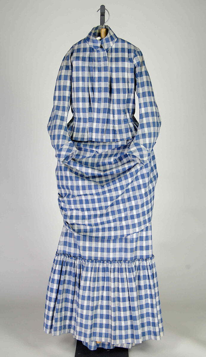 Morning dress, Cotton, American 