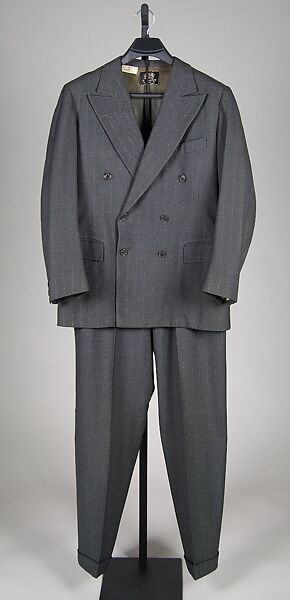 Suit, H. Harris (American), Wool, American 