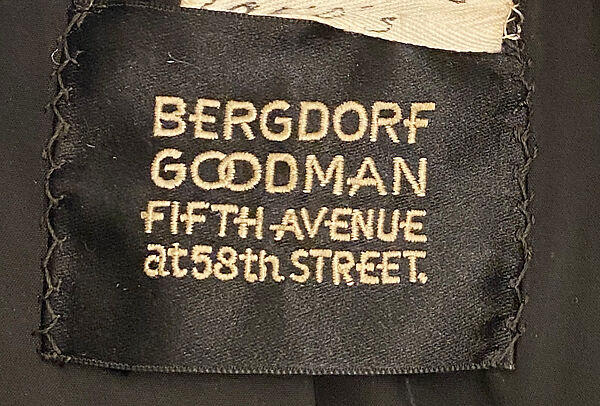 Evening jacket, Bergdorf Goodman (American, founded 1899), Silk, fur, American