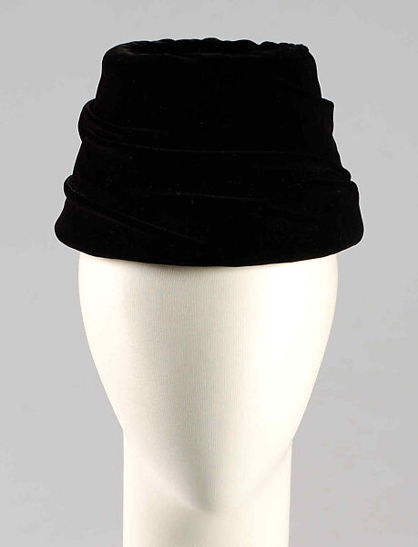 Hat, House of Dior (French, founded 1946), Silk, American 