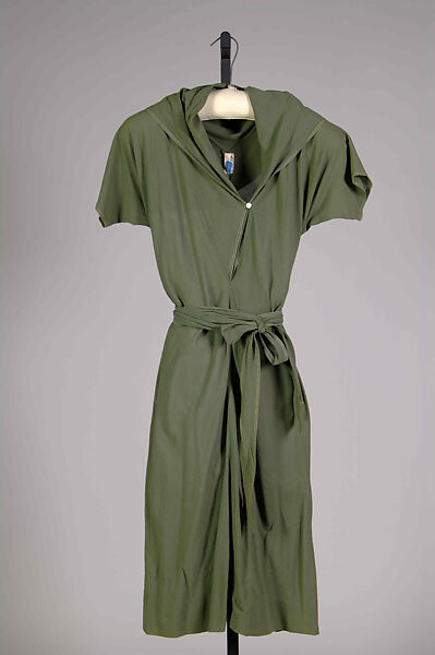 Dress, Claire McCardell (American, 1905–1958), Synthetic, American 