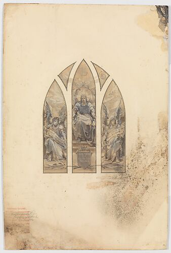 Design for Come Unto Me window