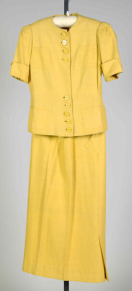 Suit, Linen, European 