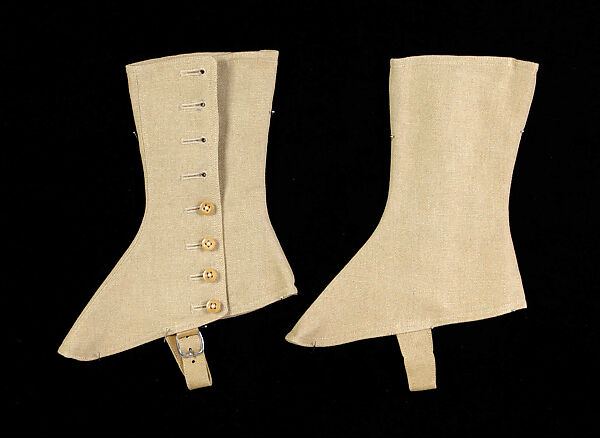 Spats, Standard, Cotton, British 