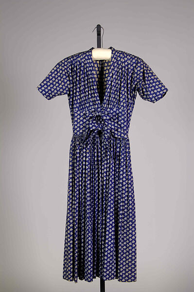 Dress, Claire McCardell (American, 1905–1958), Cotton, American 