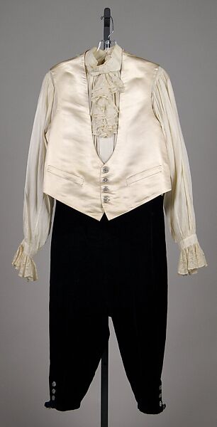 Court presentation ensemble, Silk, cotton, metal, American