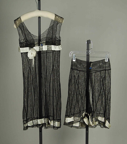 Lingerie, Possibly Callot Soeurs (French, active 1895–1937), Silk, French 