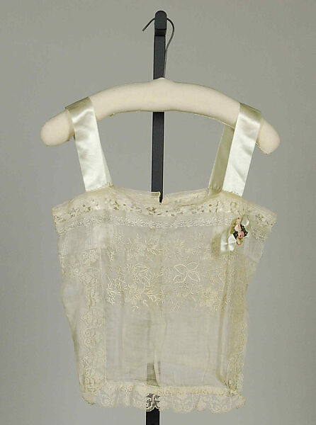 Blouse, Boué Soeurs (French, 1897–1957), Cotton, linen, silk, elastic, French
