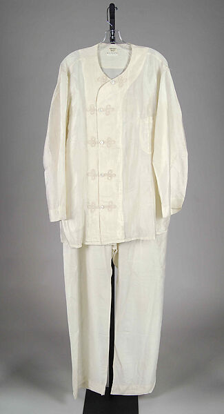 Pajamas, Frederick Loeser &amp; Company (American, founded 1860), Silk, American 