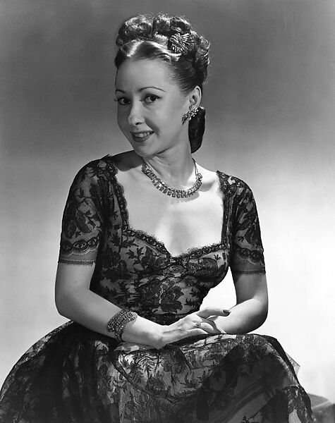 Evening dress, Attributed to Hattie Carnegie (American (born Austria), Vienna 1889–1956 New York), Cotton, silk, American