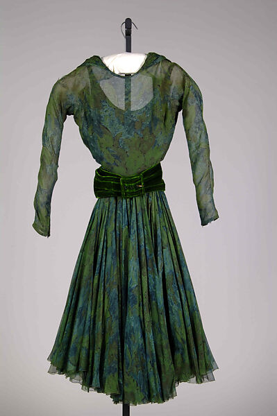 Dinner dress, James Galanos (American, Philadelphia, Pennsylvania, 1924–2016 West Hollywood, California), Silk, American 