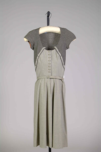 Ensemble, Sophie Gimbel (American, Houston, Texas 1898–1981 New York), Wool, cashmere, American