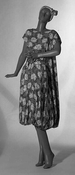 Dress, Attributed to Traina-Norell (American, founded 1941), Silk, American