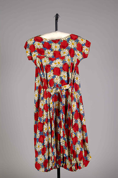 Dress, Attributed to Norman Norell (American, Noblesville, Indiana 1900–1972 New York), Silk, American 