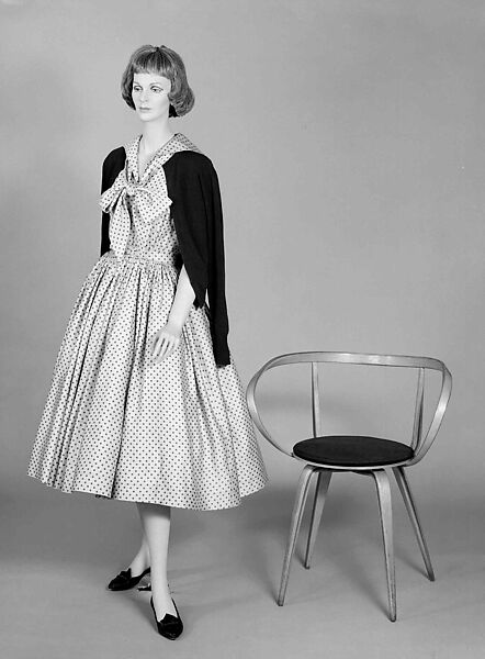 Dress, Traina-Norell (American, founded 1941), Silk, American