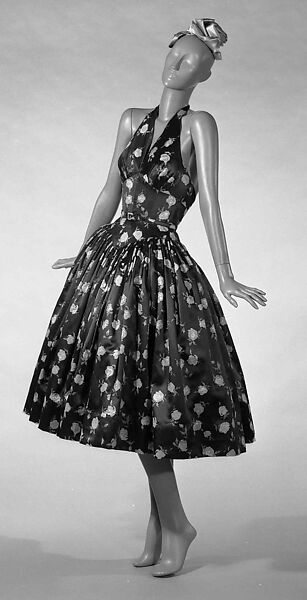 Evening dress, Traina-Norell (American, founded 1941), Silk, American