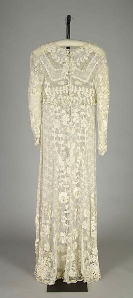 Afternoon dress, Cotton, American