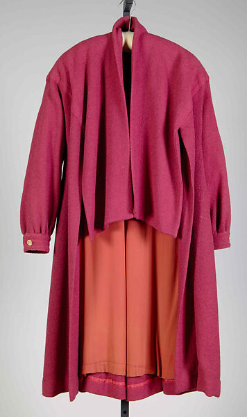 Coat, Bonnie Cashin (American, Oakland, California 1908–2000 New York), Wool, American 