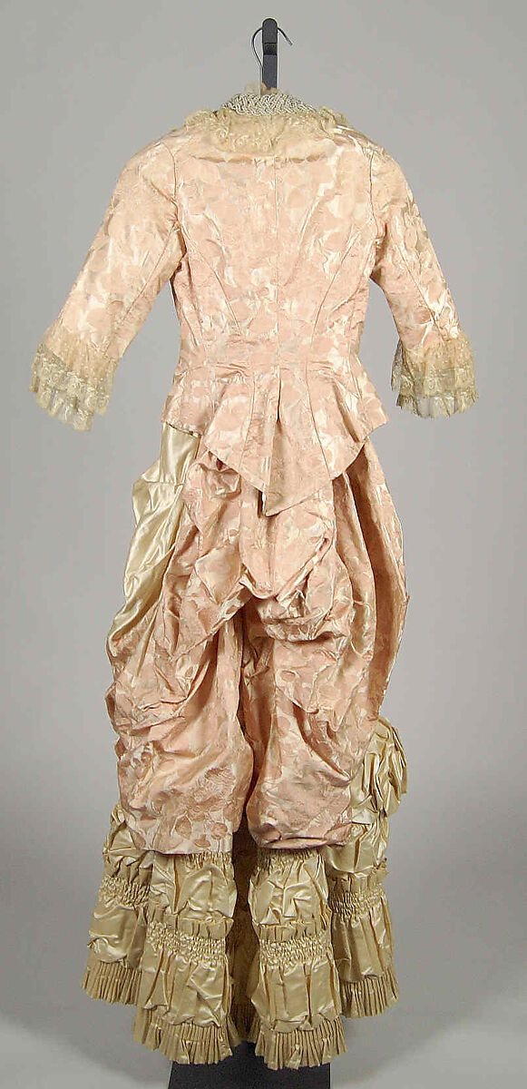 Dinner dress, Silk, American