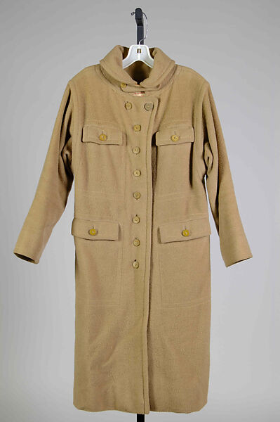Coat, Claire McCardell (American, 1905–1958), Wool, American 