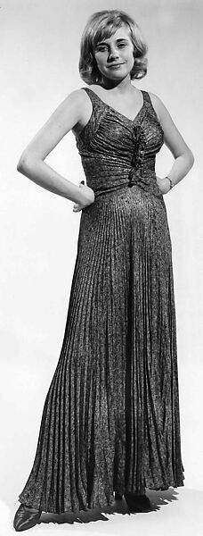 Evening dress, Henri Bendel (American, founded 1895), Silk, American
