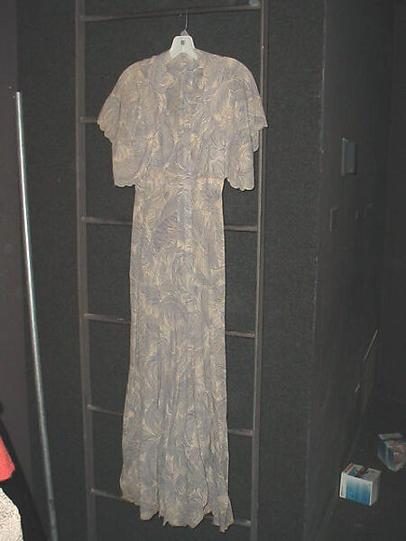 Evening ensemble, Silk, American