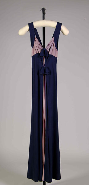 Evening ensemble, Hattie Carnegie (American (born Austria), Vienna 1889–1956 New York), Silk, American