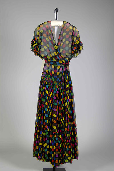 Evening ensemble, House of Paquin (French, 1891–1956), Silk, French 
