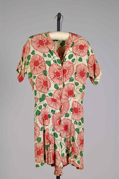 Playsuit, Elizabeth Arden (American, founded 1908), Silk, American 