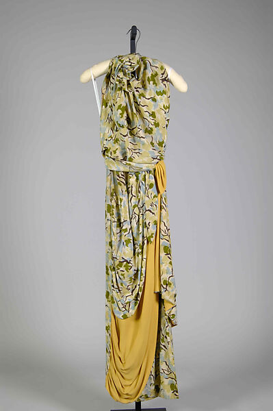 Evening dress, Madame Eta Hentz (American, born Hungary, 1895–1986), Silk, American 