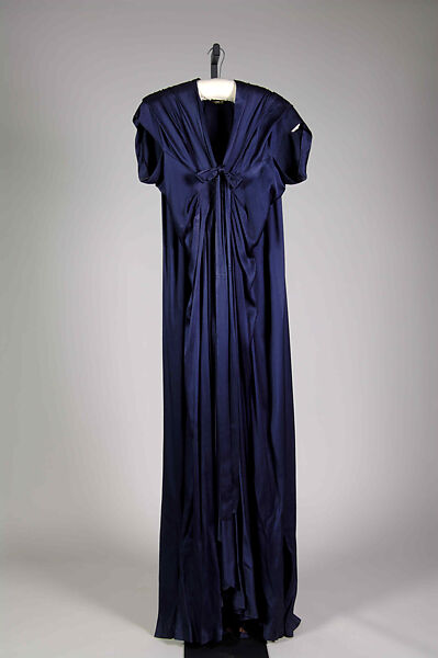 Dressing Gown, Madame Eta Hentz (American, born Hungary, 1895–1986), Synthetic, American 