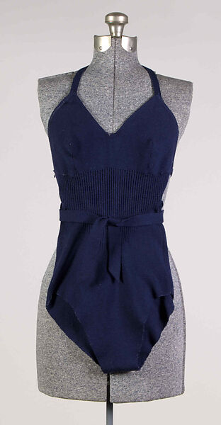 Bathing suit, Even, Wool, synthetic , French 