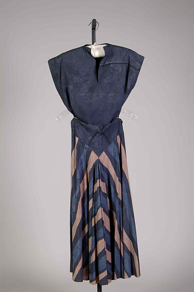 Dress, Elizabeth Hawes (American, Ridgewood, New Jersey 1903–1971 New York), Silk, American 