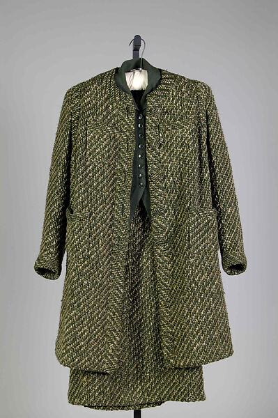 Ensemble, Saks Fifth Avenue (American, founded 1924), Wool, Scottish 